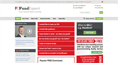 Desktop Screenshot of fundexpert.co.uk